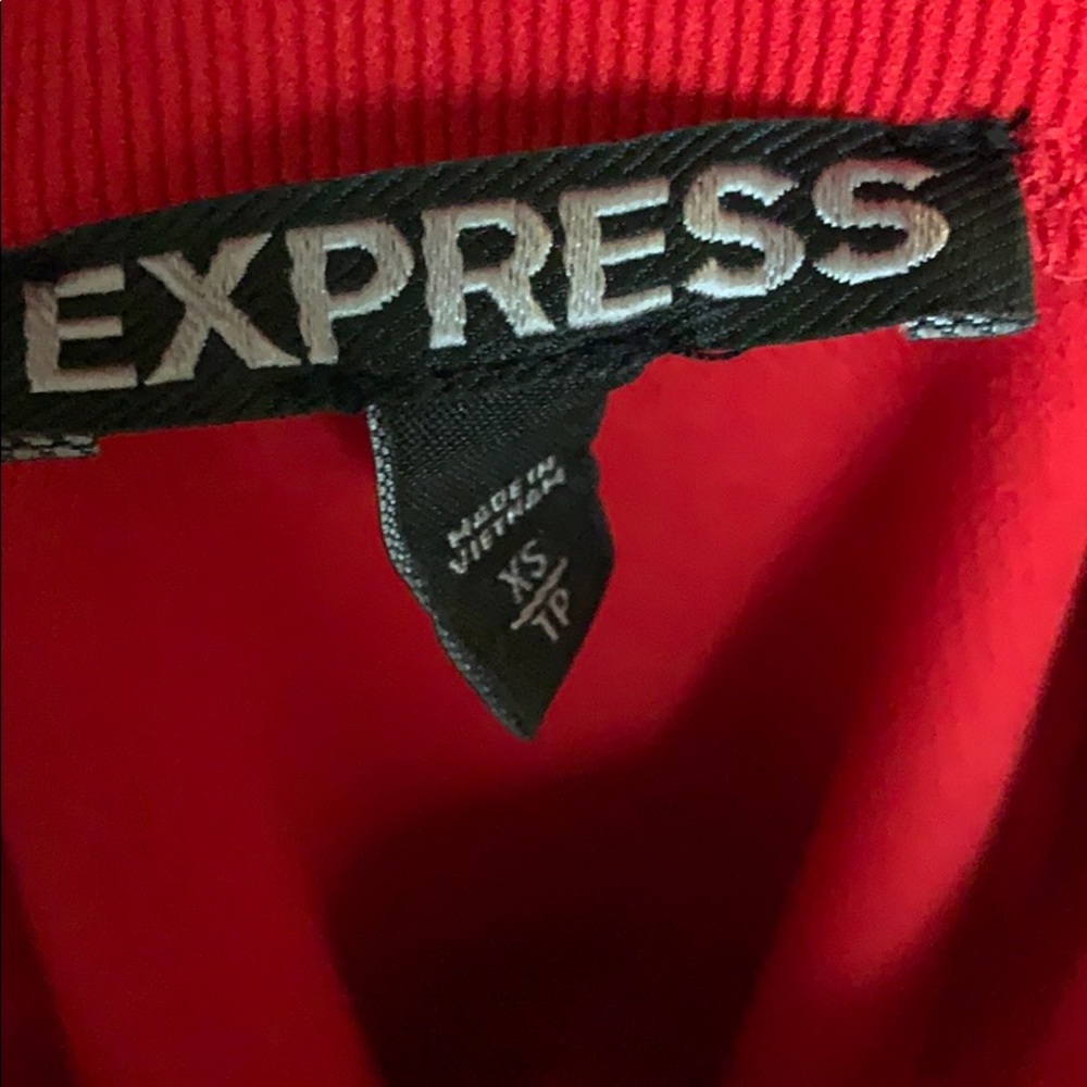 Express Red Dress - Picture 2 of 3